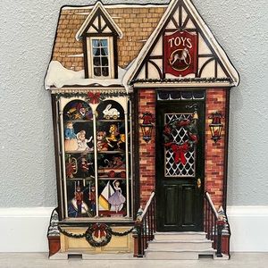 Byers Choice toy store Christmas decoration display